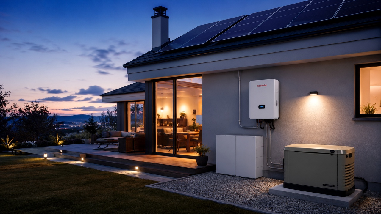 Solar + Generator Solution